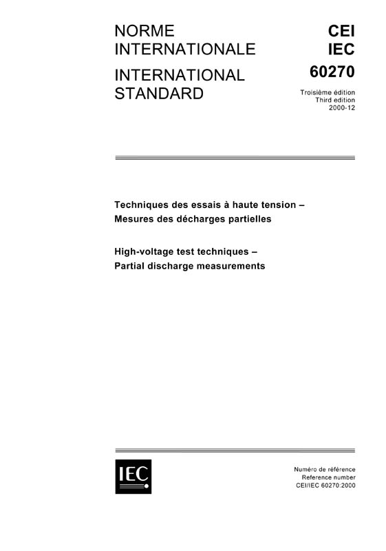 Cover IEC 60270:2000